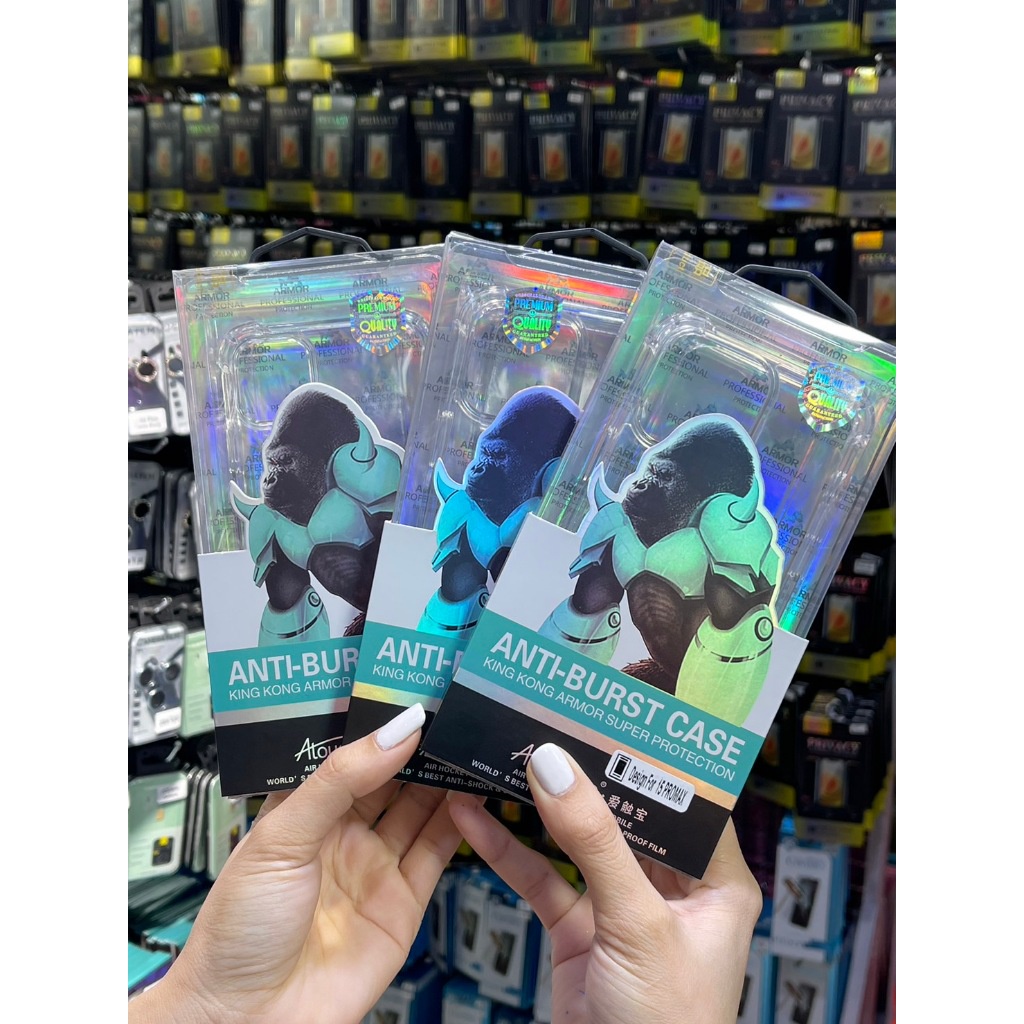 เคสใสกันกระแทกคิงคองSamsungS23/S23plus/S23ultra/A34/A53/A73