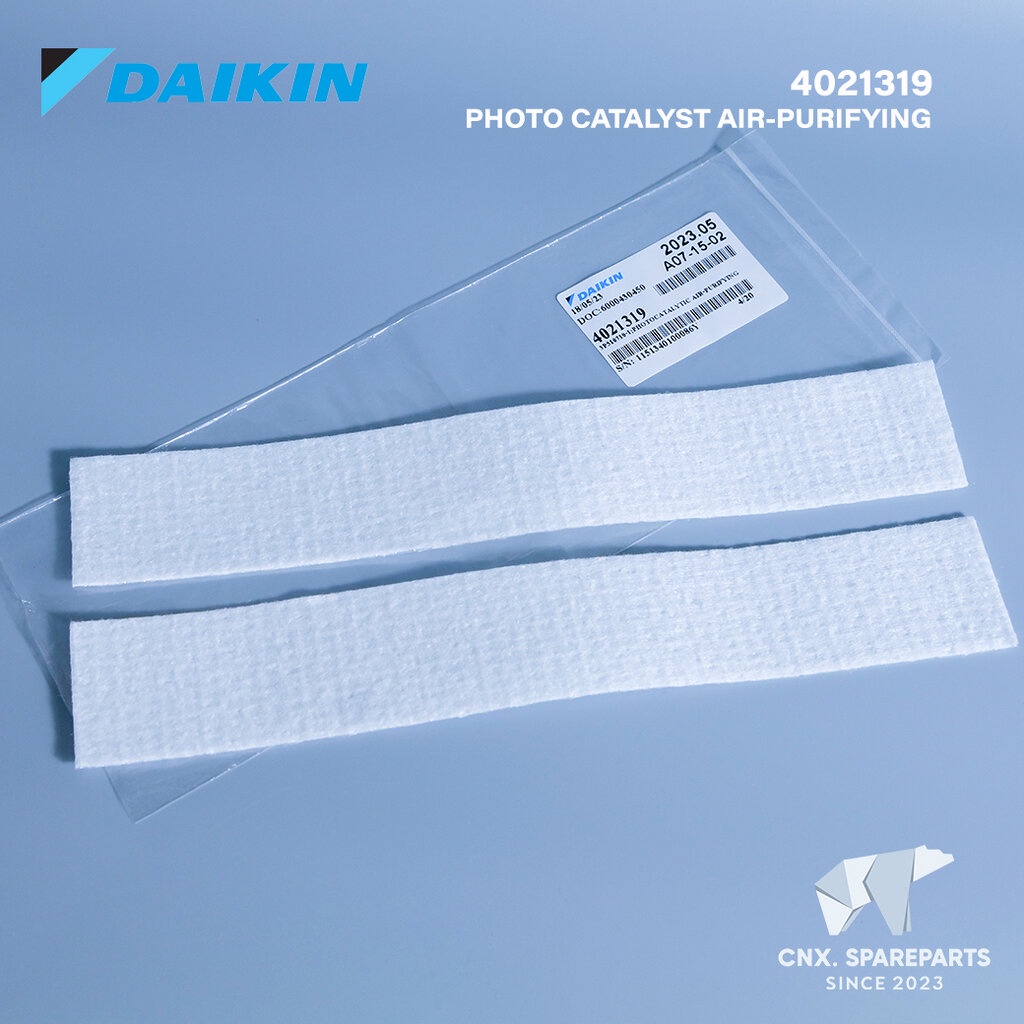 DAIKIN 4021319 แผ่นกรองอากาศ แผ่นฟอกอากาศ แอร์ไดกิ้น (2 แผ่น) PHOTOCATALYTIC AIR-PURIFYING อะไหล่แอร