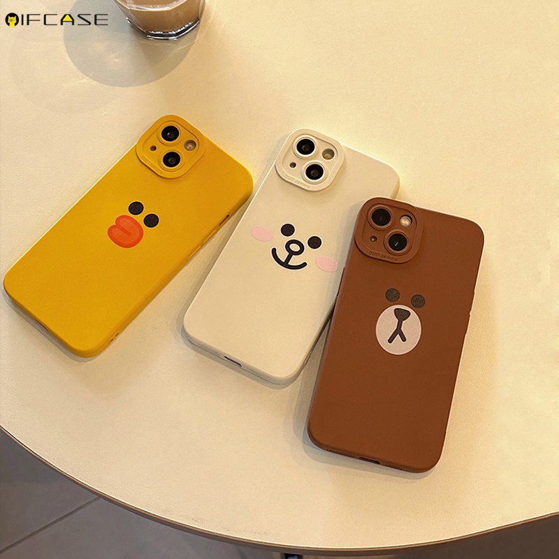 เคสโทรศัพท์มือถือ ซิลิโคนนุ่ม ผิวด้าน ลายการ์ตูนหมี กระต่าย เป็ดสีเหลือง ไก่น่ารัก สําหรับ iPhone 11 Pro XS Max XR X 7 8 6 6s Plus ราคา ถูกที่สุด ดีลบีเคเค แกลเลอรีภาพที่ 7