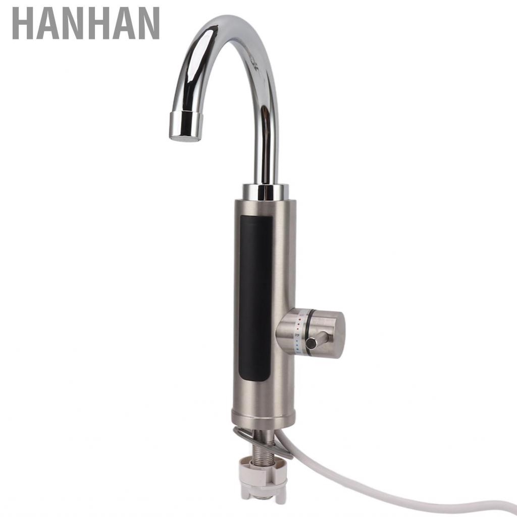 Hanhan Stainless Steel Electric Water Heater Faucet Tankless Hot US