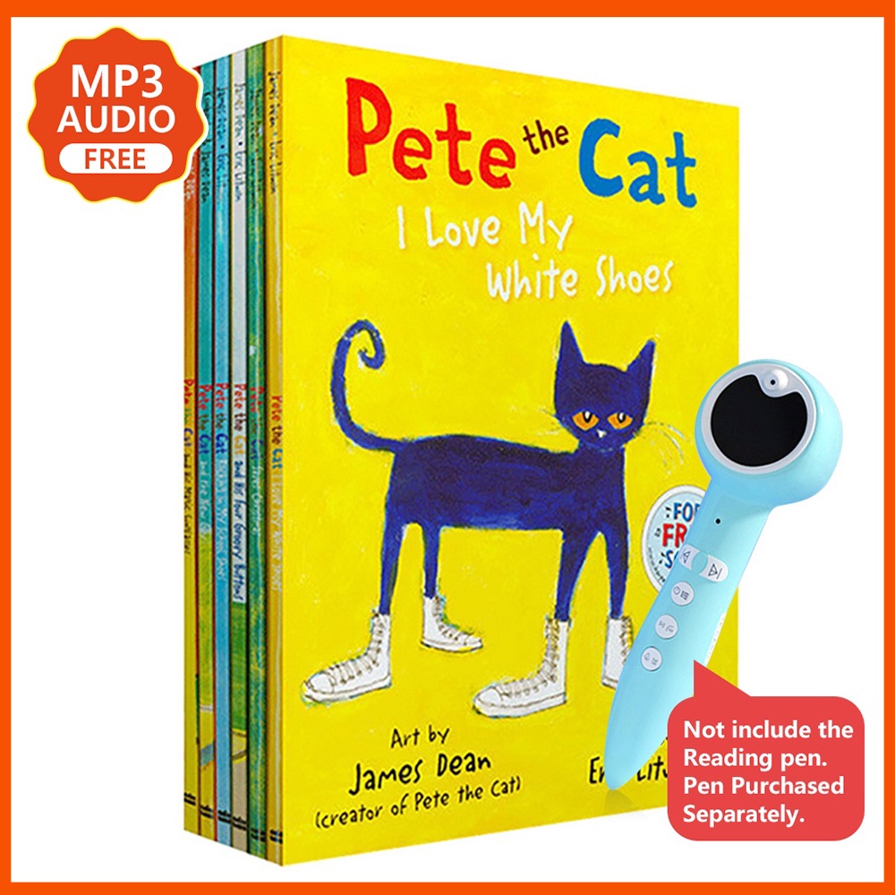 Pete the Cat - I Can Read Series (หนังสือ 6 เล่ม)