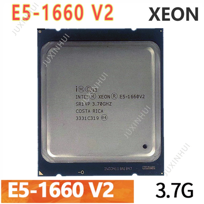 Intel Xeon E5 1660 V2 E5-460 1680 V2 CPU LGA2011 E5-1260V2 E5 เดสก์ท็อป CPU โปรเซสเซอร์ 100% Server 