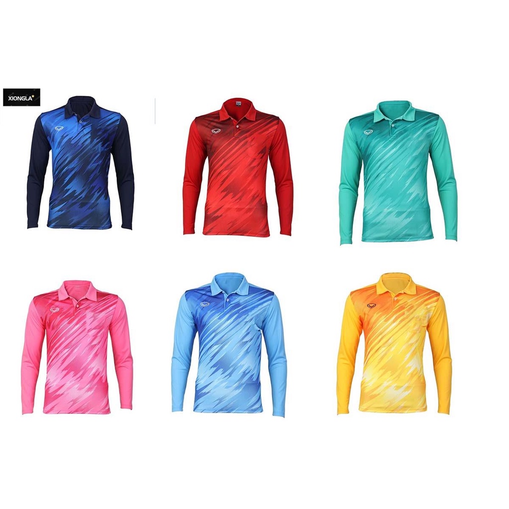 Grandsport เสื้อโปโลแกรนด์สปอร์ต แขนยาว รุ่น 12-271