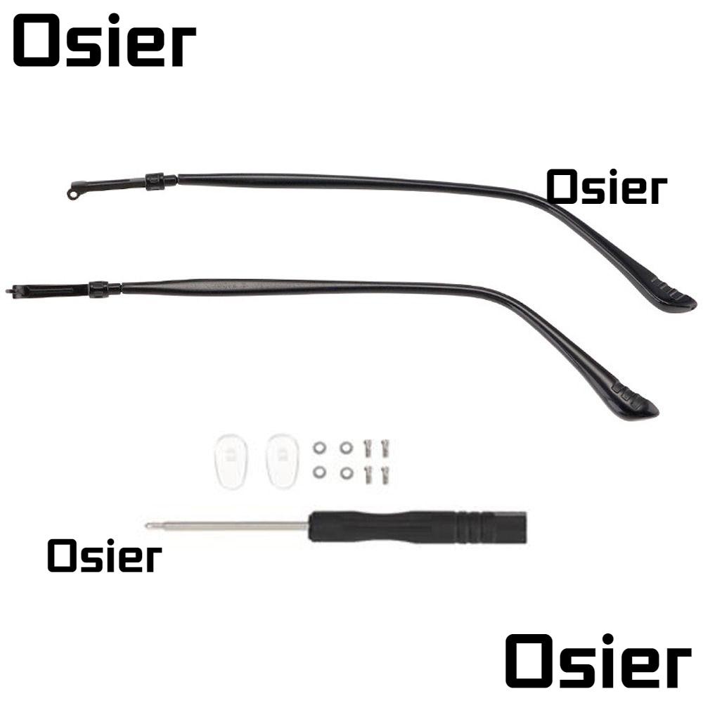 Osier1 อะไหล่ขาแว่นตา โลหะ กันลื่น สําหรับซ่อมแซมแว่นตา