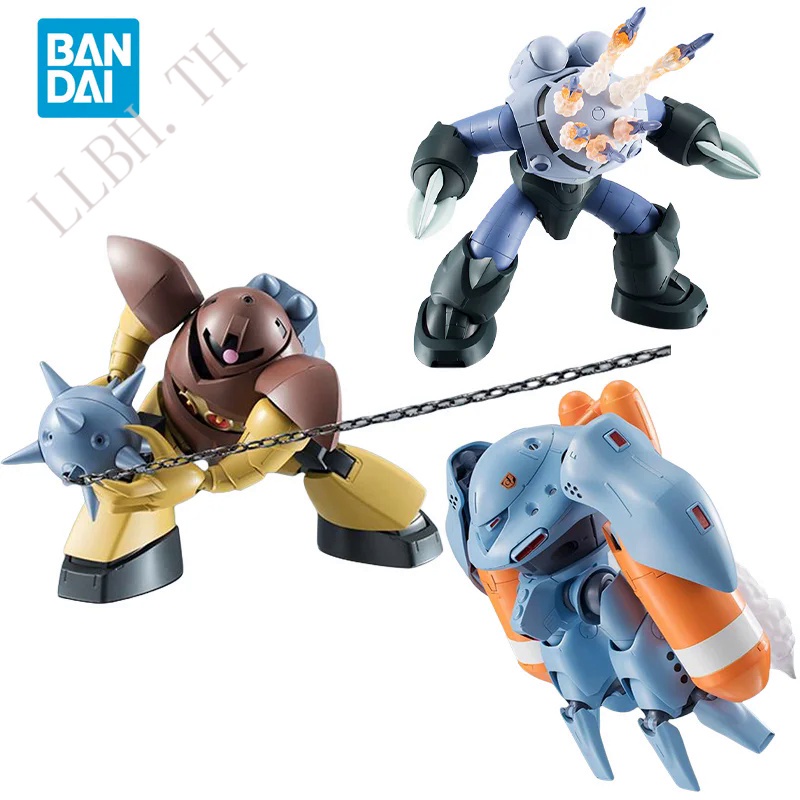 Bandai Original GUNDAM อะนิเมะรุ่นหุ่นยนต์ Spirits MSM-03 gogg MSM-03C HY-gogg MSM-07 zgok Action FI