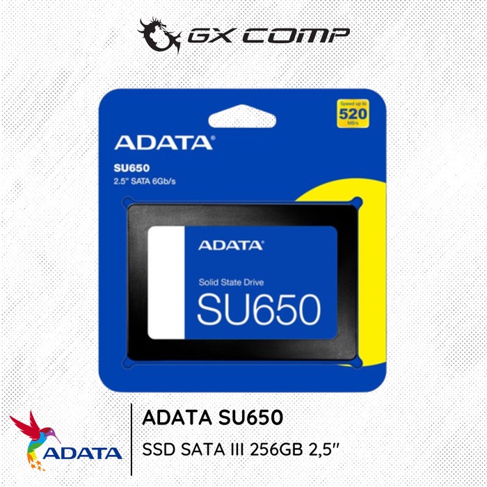 Adata SSD SU650 256GB SATA III / SSD 256GB