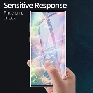 เซรามิคฟิล์มนุ่มสําหรับ Samsung S23 Ultra S22 S21 S20 Ultra S24 S25 สําหรับ Samsung S8 S9 S10 Plus Galaxy หมายเหตุ 20 10 9 8 พร้อมเครื่องมือเต็มรูปแบบป้องกันหน้าจอฟิล์มไม่แก้ว