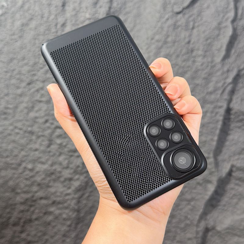 เคสโทรศัพท์มือถือ PC ระบายความร้อน กระจายความร้อน พร้อมกระจกกันรอยเลนส์ สําหรับ Xiaomi Redmi Note 11 11s 10 10s 12 Pro 4G