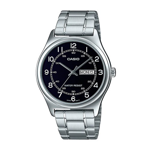 CASIO STANDARD นาฬิกาผู้ชาย สายสแตนเลส สีเงิน รุ่น MTP-V006D,MTP-V006D-1B2,MTP-V006D-2B,MTP-V006D-7