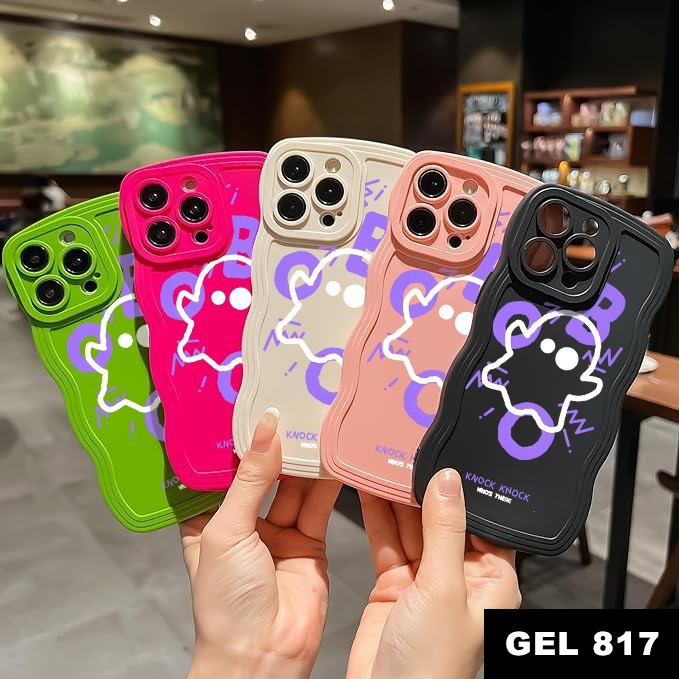 CENTER 18 - TPU GHOST CARTOON สําหรับ REALME C11 C12 C15 C2 A1K C20 C21Y C30 C31 C33 C35 C53 C55 C51