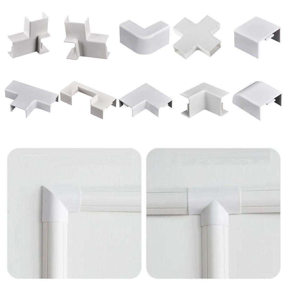 Nexsun3 กล่องแยก,ตัวป้องกันสายไฟพีวีซีฝาครอบสายไฟ,อุปกรณ์เสริมไฟฟ้าป้องกันฝุ่นฝาครอบป้องกันสายไฟ - รูปที่ 7