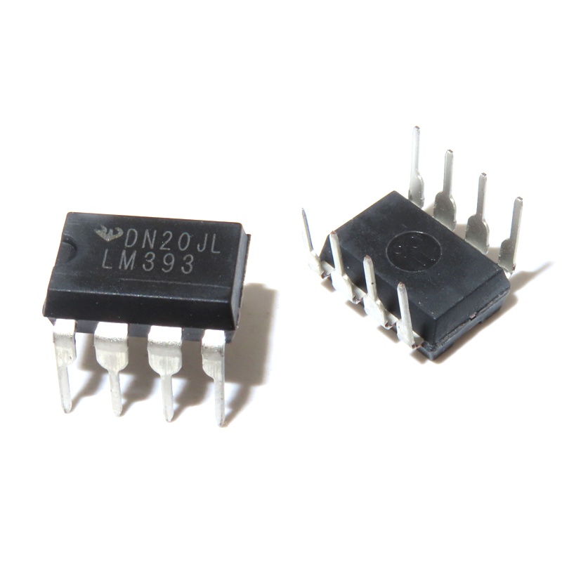 ใหม่ วงจรรวม DIP-8 LM393 LM393N LM393M 8 Pins พลังงานต่ํา