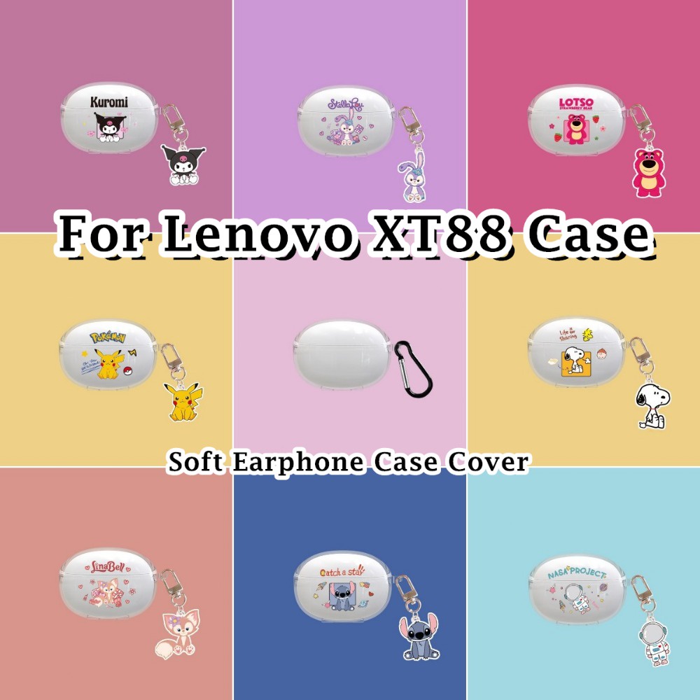 พร้อมส่ง! นําไปใช้กับ Lenovo XT88 เคส Case เคสหูฟัง ซีรีส์การ์ตูนต่อต้านฤดูใบไม้ร่วง ซิลิโคนนุ่ม เคส เคสหูฟัง