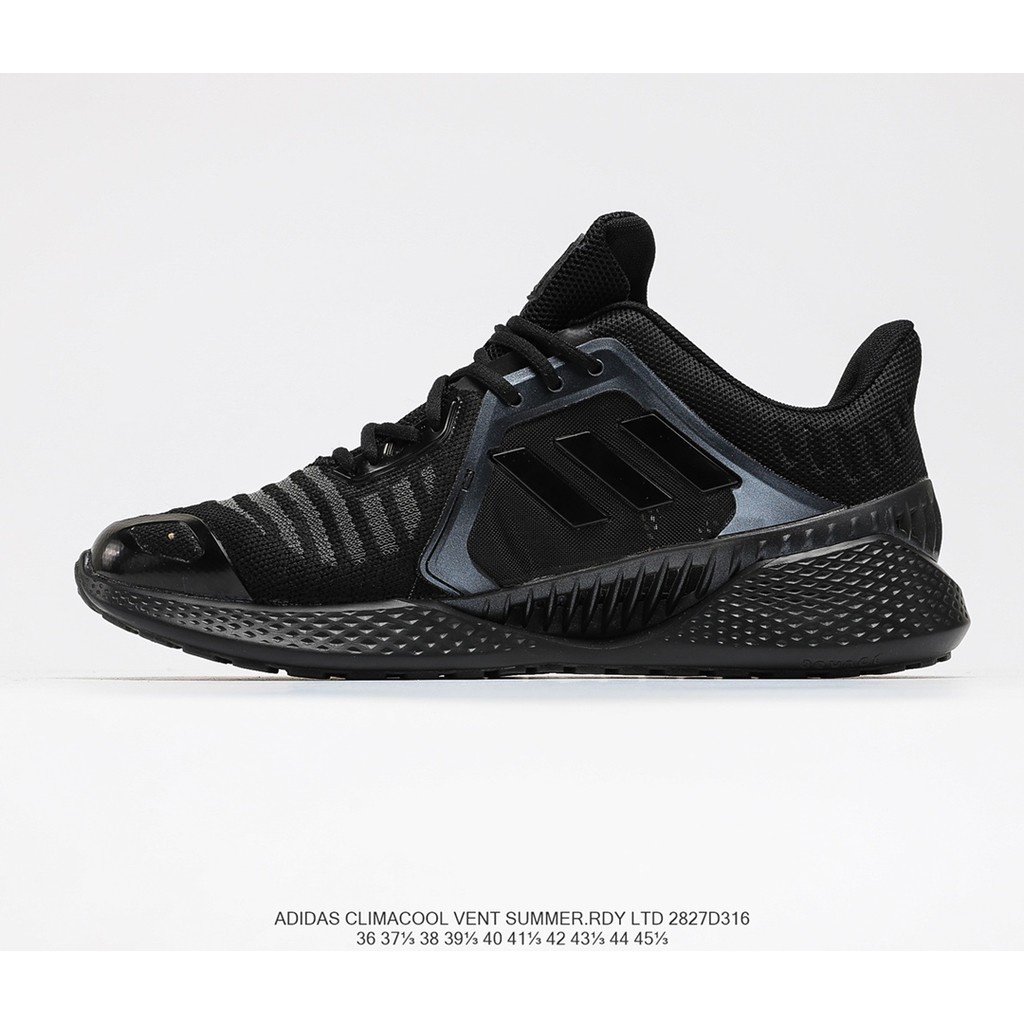 ♞,♘,♙Adidas ClimaCool Vent Summer.Rdy Ltd EH2773 Black Men's and Women's Running Shoes Premium-36-4