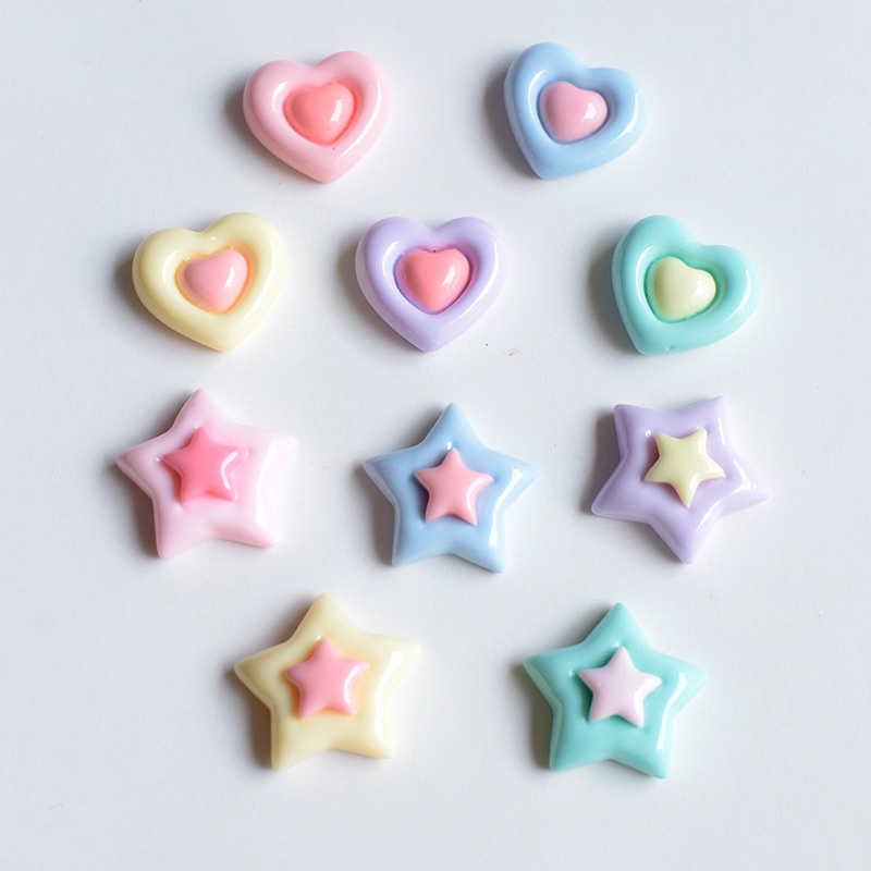 โคมไฟกลางคืน รูปดาว สีโปร่งใส น่ารัก DIY สําหรับตกแต่งรองเท้า 1 ชิ้น