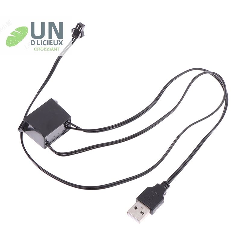 Good อะแดปเตอร์ไดร์เวอร์ 5V USB 1-5 เมตร El Wire ตัวควบคุมไฟเรืองแสง อินเวอร์เตอร์ได้ดี