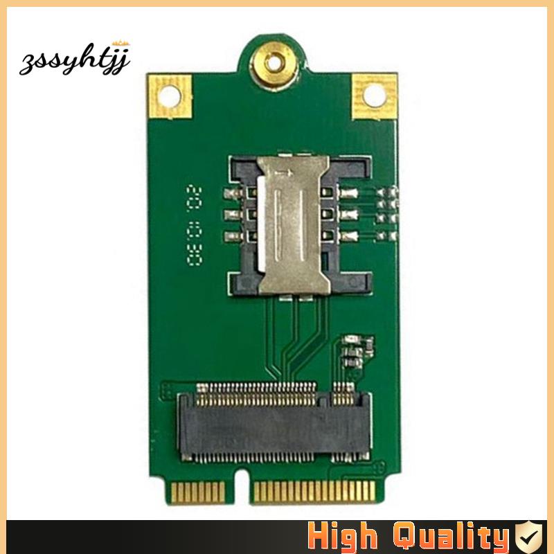 ZssyhtjjNGFF ถึง Mini Pcie อะแดปเตอร์พร้อมซิมการ์ดสล็อตสําหรับ L860-GL DW5820E DW5816E EM7455