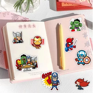 85Pcs/Set ❉ Q Funny Superhero Emoji Stickers ❉ DIY Fashion Decals Doodle Stickers