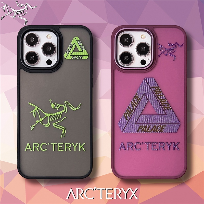 Arc'teryx เคสโทรศัพท์มือถือ เนื้อแมตต์ กันกระแทก ปิดด้านหลัง ลายชื่อข้อต่อ สําหรับ iPhone 15 Pro Max 11 12 13 14 Pro Max