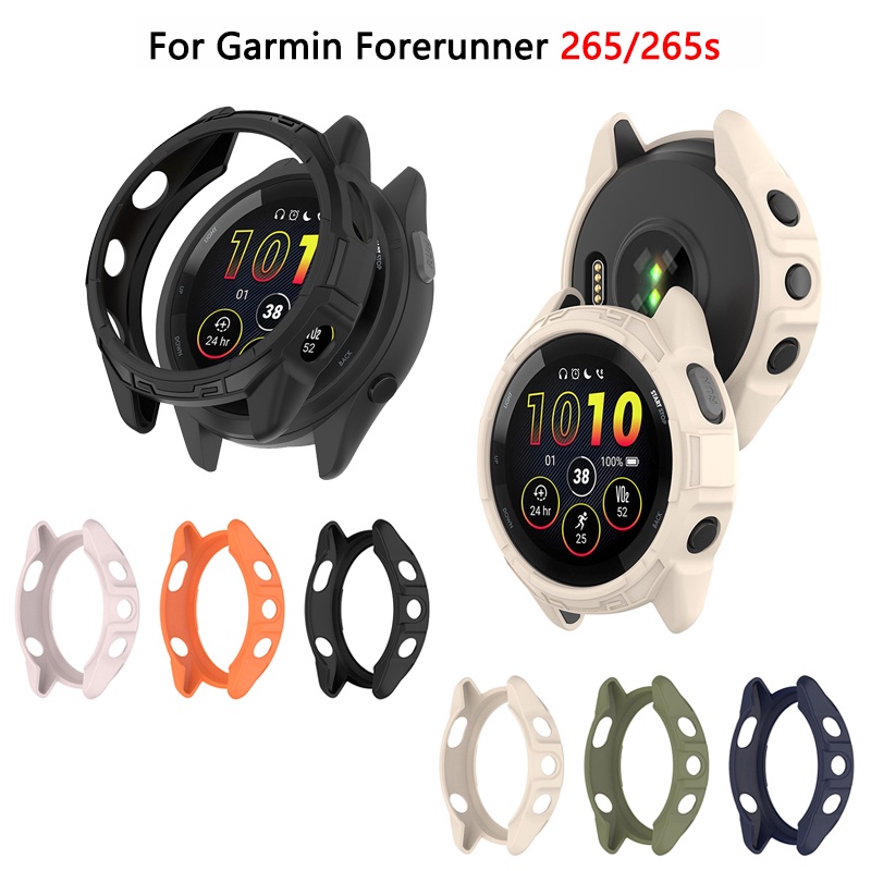 เคสป้องกัน TPU แบบนิ่ม สําหรับ Garmin Forerunner 265 265S