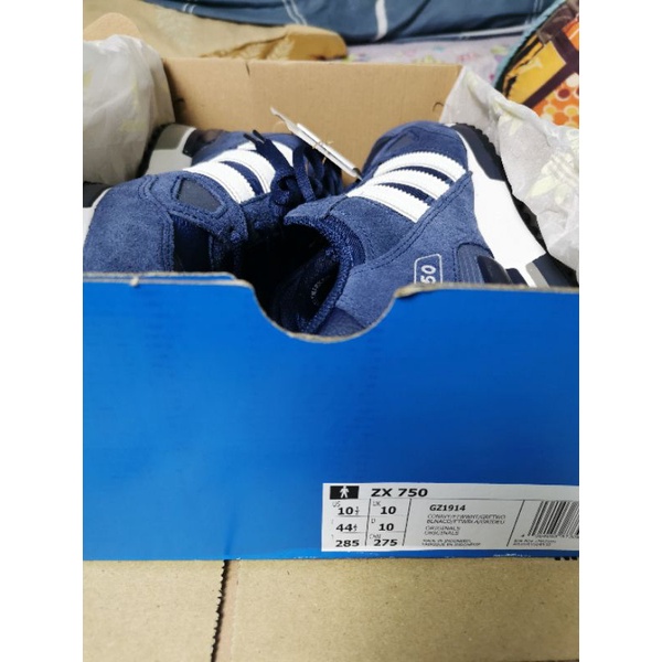 original adidas zx750 biru PDRM