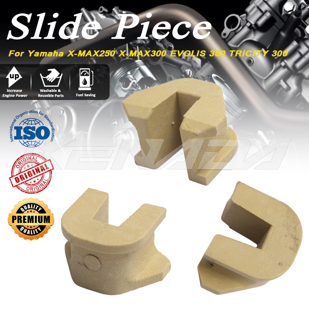 คลิปรอกสไลด์ U สําหรับ X-MAX250 X-MAX300 EVOLIS 300 TRICITY 300 1-3 ชิ้น