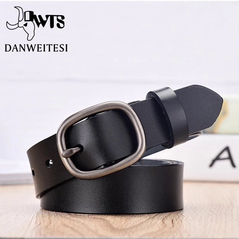 【DWTS】Women's Belt Fashion Women Female Belt Genuine High Quality Belts For Women Female Belt Pin Bu