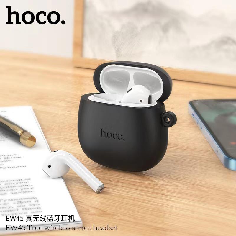 Hoco EW45 หูฟังไร้สาย พร้อมเคสแมว เสียงดี เเบตอึด หูฟังบูลทูธ หูฟังสมอลทอล์ค