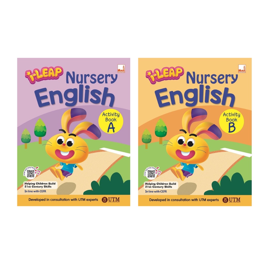 N2N Education I-Leap Nursery English - Activity Book A-B