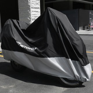 ผ้าคลุมกันฝุ่นมอเตอร์ไซค์ MOTOWOLF – กันน้ํา, UV-Resistant, …