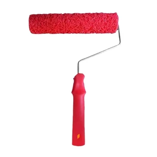 Louting Texture รูปแบบแปรงลูกกลิ้ง Drywall Compound Roller แปรงผนัง Putty Roller สําหรับทาสีโป๊วและ Rolling Plas