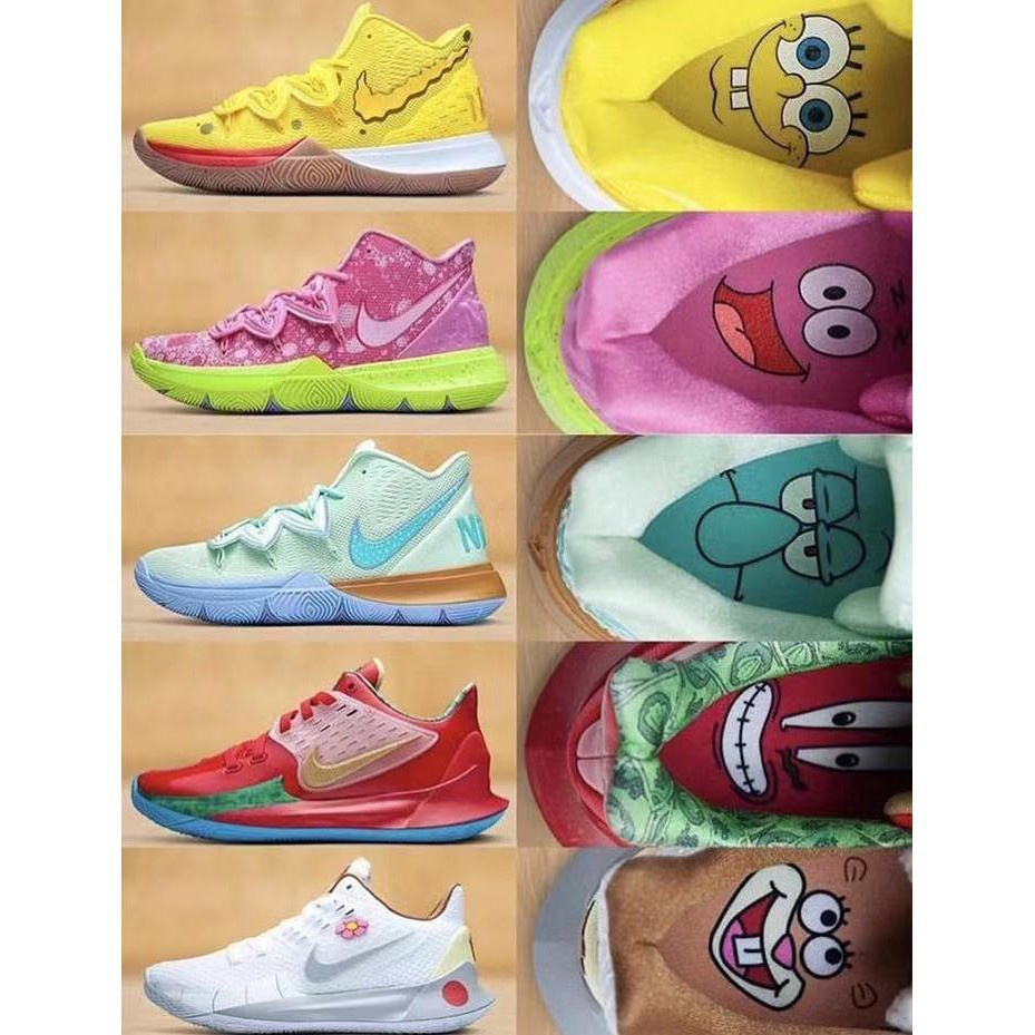 r ♞Nike 0 Stock x SpongeBob SquarePants Kyrie 5 men basketball shoes shoes nbahttp: // 8888888888 8