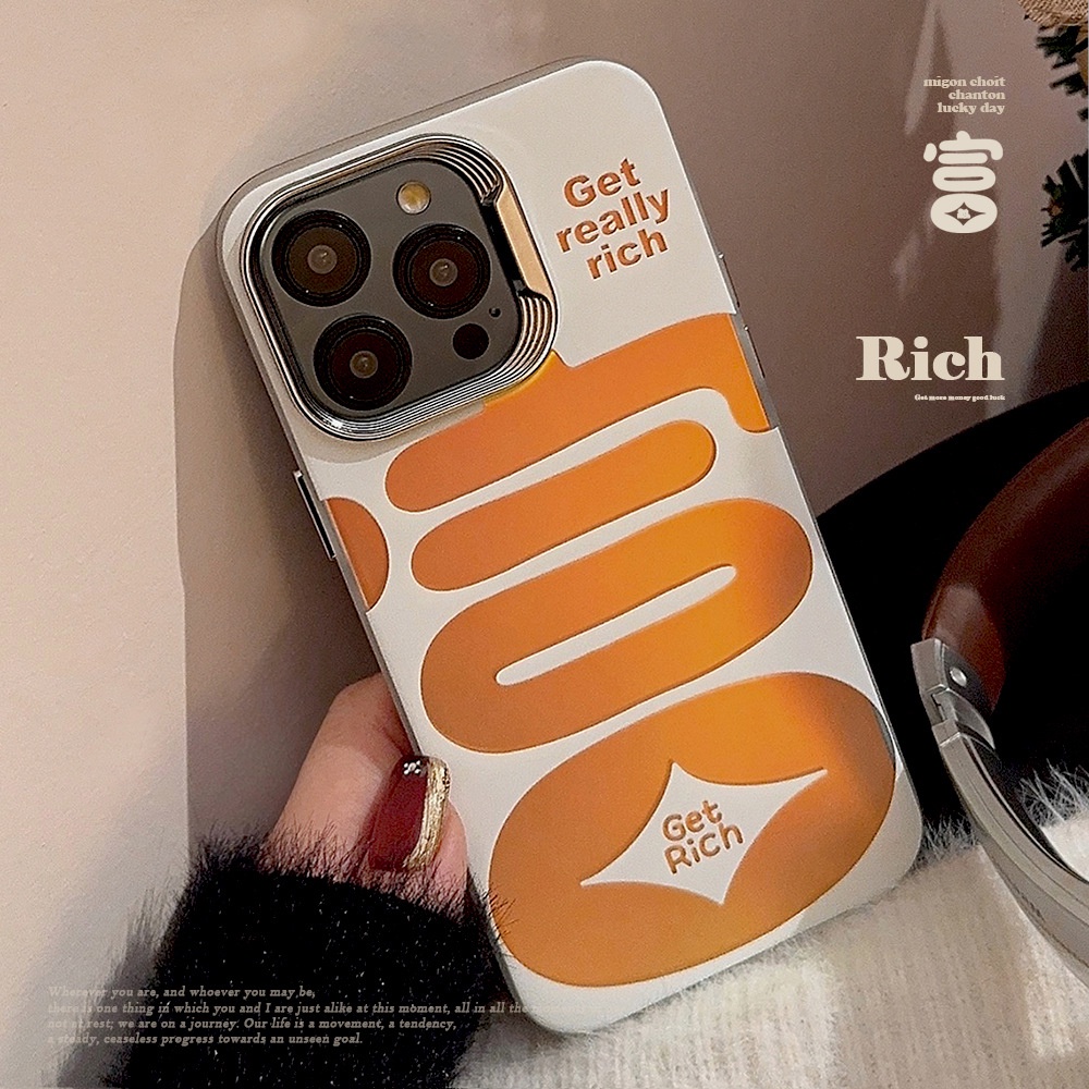 Guofeng Fuyou ข้อความ iphone15 เหมาะสําหรับ 14Promax เคสโทรศัพท์เหมาะสําหรับ iPhone 15 14 13 12 11 P