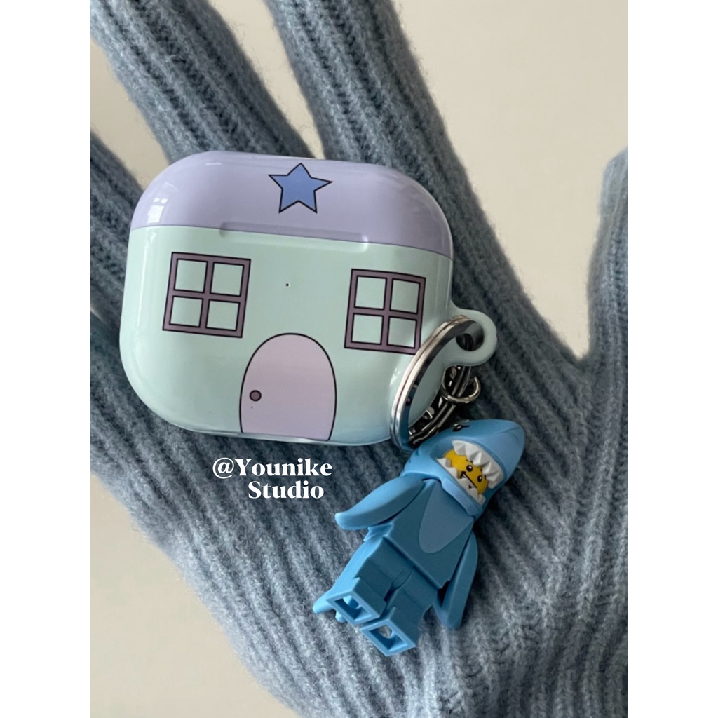 เคสหูฟังบลูทูธไร้สาย ลายดาว เพ้นท์มือ สไตล์เกาหลีใต้ สําหรับ airpods 1 2 2 3 - รูปที่ 7