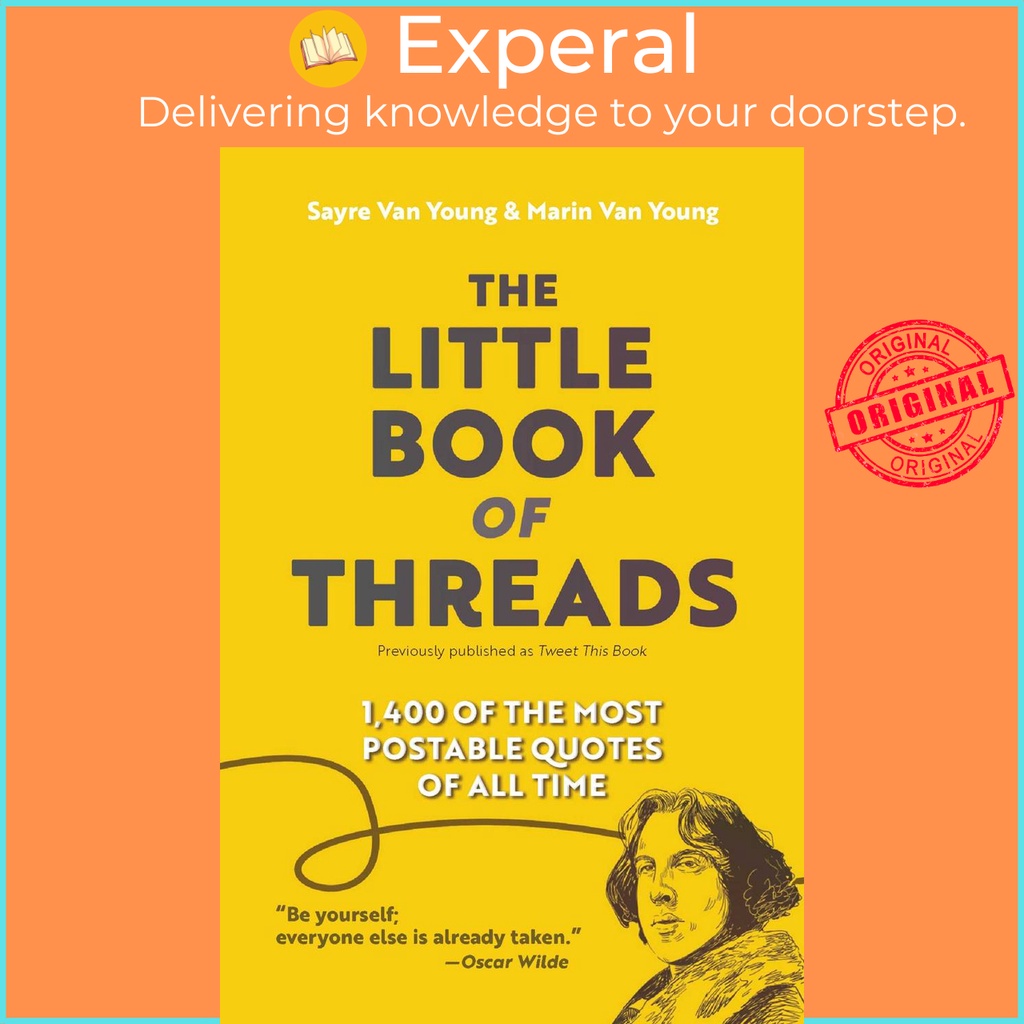 The Little Book of Threads - 1400 of the Postable Quotes of All Time โดย Marin Van Young (ฉบับ US ปก