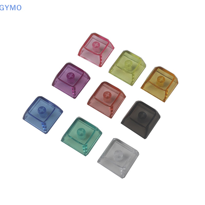 [cxGYMO] ปุ่มกดคีย์บอร์ดเกมเมอร์ PC XDA 2 ปุ่ม คริสตัลใส สูง 9.3 มม. XDA 2