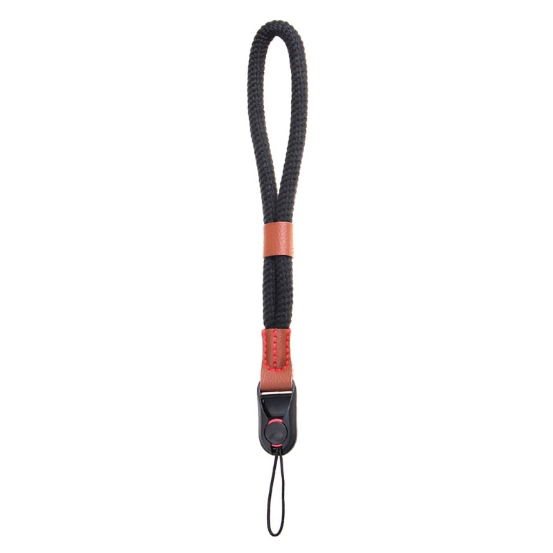 【3C】สายคล้องข้อมือ แบบถัก ปรับได้ สําหรับกล้องดิจิทัล