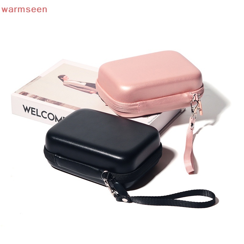 (warmseen) กระเป๋าเคสแข็ง ป้องกันกล้อง พร้อมกระเป๋าด้านใน อุปกรณ์เสริม สําหรับ Fujifilm Instax Mini 11 EVO Link Liplay