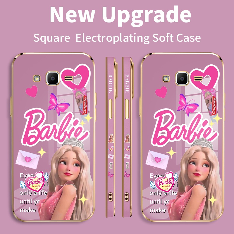 SAMSUNG ทองชุบปลอกกรณีสําหรับSamsung J2 Prime J2 Ace J4+ J4 Prime G532 กรณีสําหรับSamsung J4Plus sam