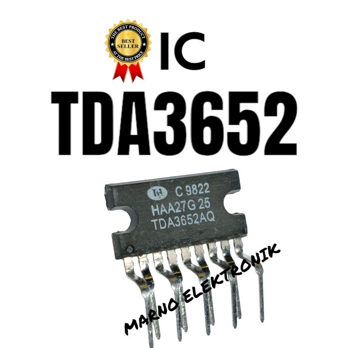 ICTDA 3652 TDA3652 TDA-3652 เครื่องมืออะไหล่แท้ ELECTRO