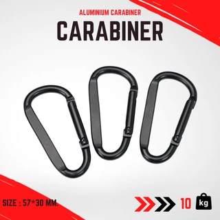Momopersara พวงกุญแจตะขอ คาราบิเนอร์ ตะขอ carabiner ตะขอแขวนเกี่ยวของ ไว้สำหรับแขวนของต่างๆ น้ำหนักเบา พกพาสะดวก