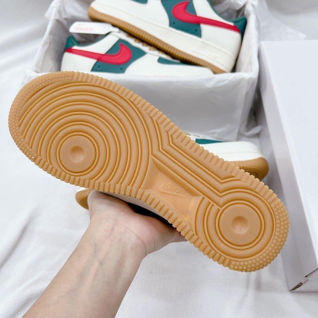 _ Nike Air Force 1 Gucci Sneakers With Low Tube In Red Blue High Quality For Men And Women Full Box