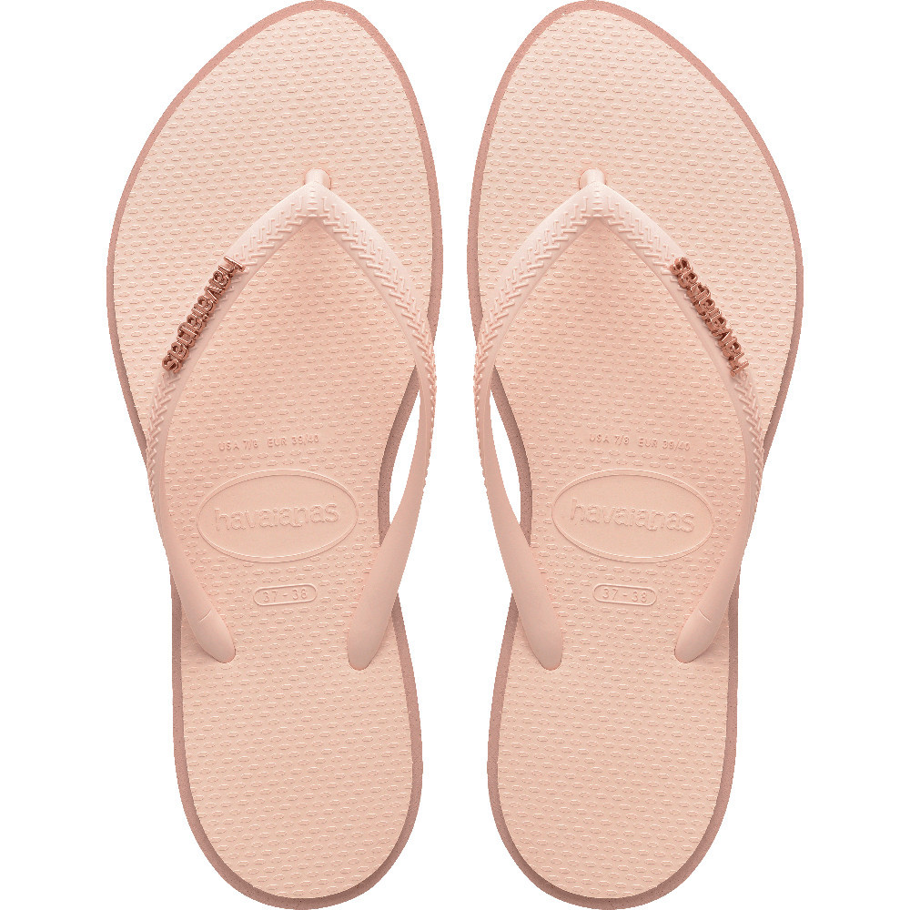 HAVAIANAS รองเท้าแตะผู้หญิง Slim Point Flip Flops CROCUS ROSE 41495843544F_H4PIXX