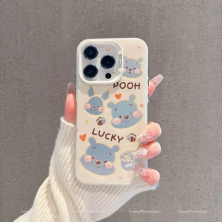 เข้ากันได้กับ ไอโฟน 11 12 ไอโฟน 13 ไอโฟน 15 ไอโฟน 16 Pro Max เคสโทรศัพท์นุ่มน่ารัก DLMSCY1902&1903