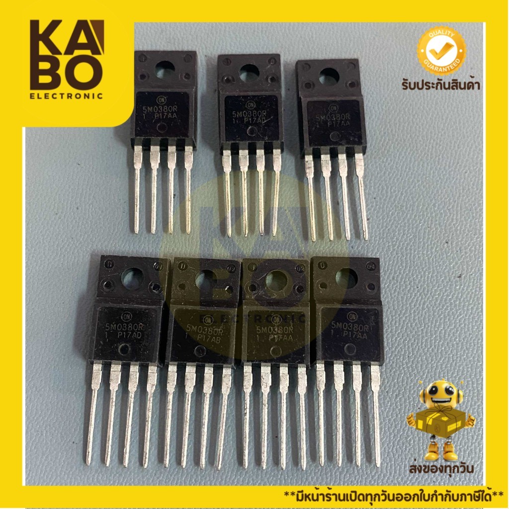 IC 5M0380R TO220 (ราคา 1ชิ้น) แท้ใหม่  มีสินค้าพร้อมส่ง🚚🇹🇭