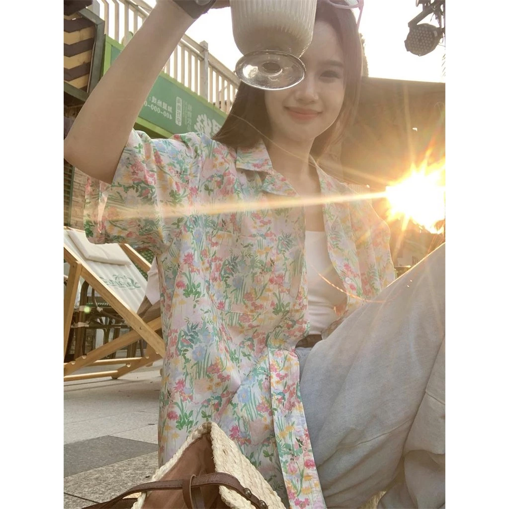 mimi&didi เสื้อแขนสั้นลายดอกไม้ W374 thumbnail 9