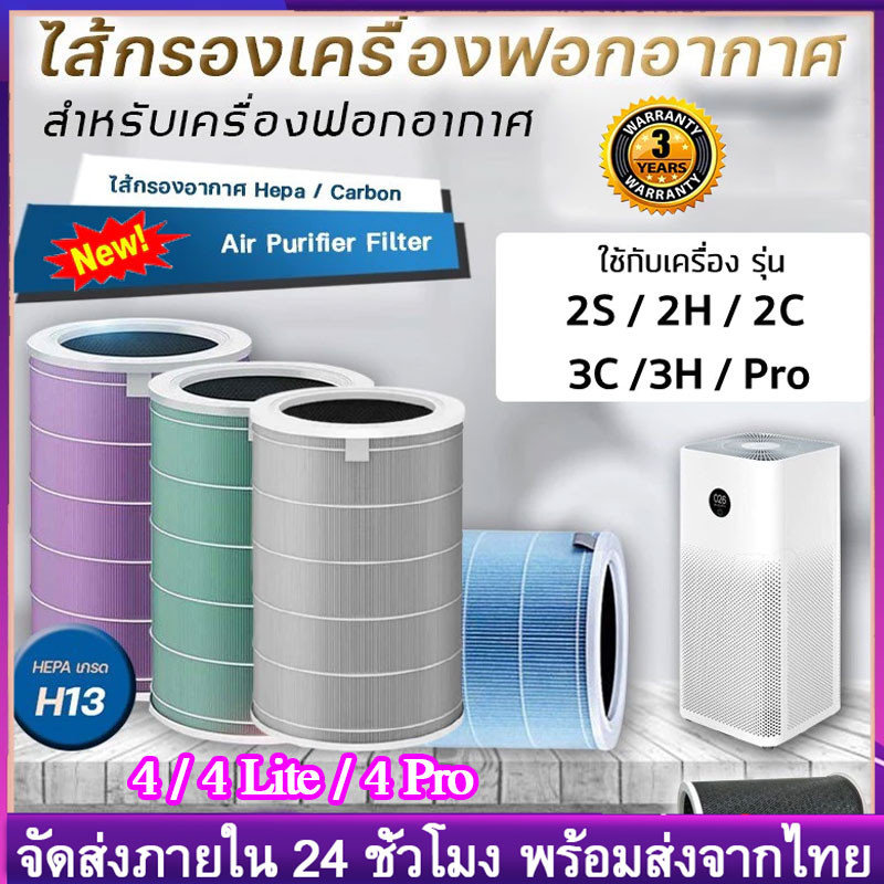 ราคาโปร ไส้กรองอากาศ  Air Purifier Filter (มี RFID) ไส้กรองเครื่องฟอกอากาศ รุ่น Pro/ 3H/ 3S/ 2S/ 2H/ 3C/ 2C