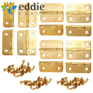 บานพับประตู 26EDIE DIY 10 ชิ้น พร้อมสกรู สําหรับทําโมเดลกล่องไม้