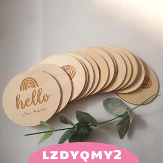 [Lzdyqmy2] การ์ดแกะสลักตัวอักษร 14 ชิ้น สําหรับถ่ายภาพ