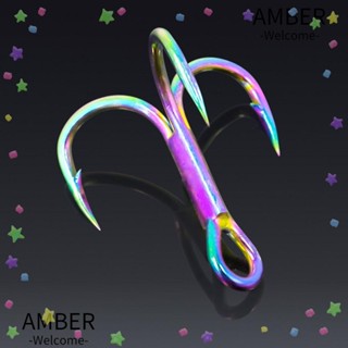 Amber ตะขอเหยื่อตกปลา 4 ขนาด 2 ชิ้น